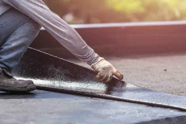 Professional Waterproofing technician working in Garden City, SC
